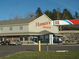Hanson's Auto Service building, a Carlson Duluth Company project